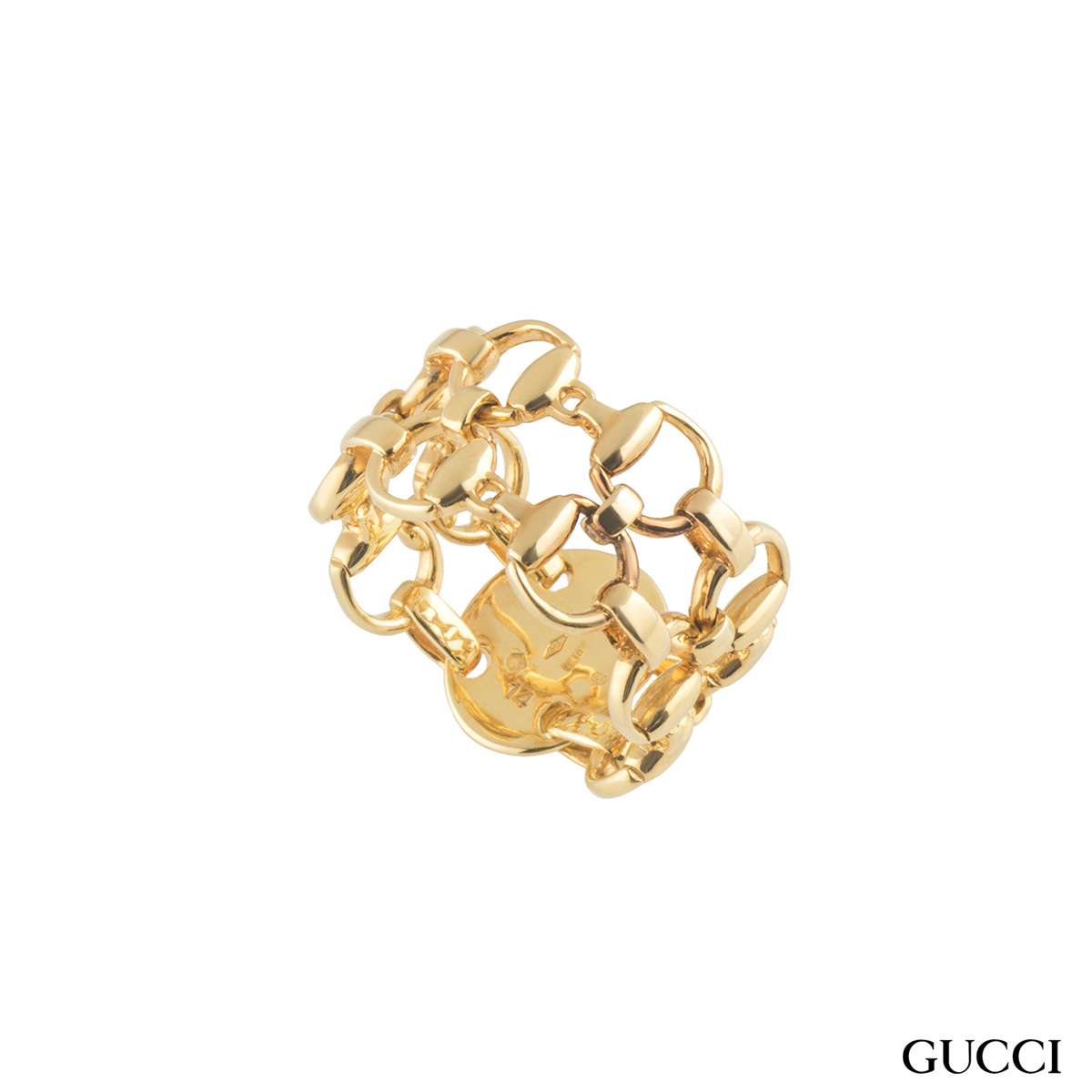 gucci horsebit ring